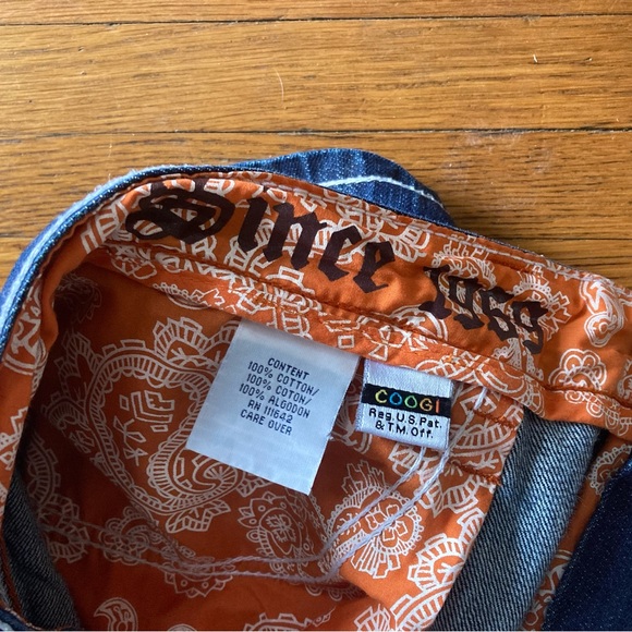 COOGI vintage denim shorts sz 40 - Picture 10 of 15